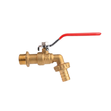 حنفية نحاس ذهبي