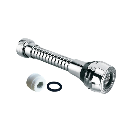 تطويلة زرد لقصبة بطارية مع مصفاة كروم