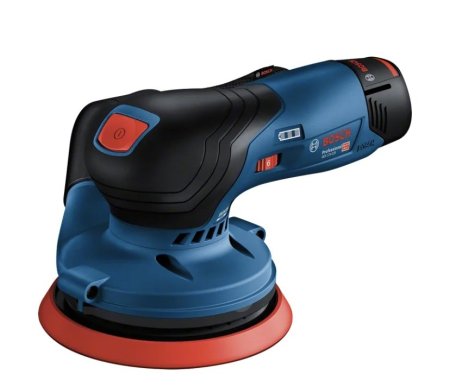 أداة سنفرة دائرية لاتمركزية عاملة ببطارية